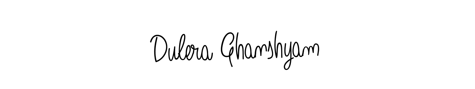 How to make Dulera Ghanshyam signature? Angelique-Rose-font-FFP is a professional autograph style. Create handwritten signature for Dulera Ghanshyam name. Dulera Ghanshyam signature style 5 images and pictures png