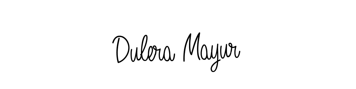 if you are searching for the best signature style for your name Dulera Mayur. so please give up your signature search. here we have designed multiple signature styles  using Angelique-Rose-font-FFP. Dulera Mayur signature style 5 images and pictures png