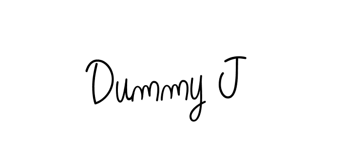 Make a beautiful signature design for name Dummy J. Use this online signature maker to create a handwritten signature for free. Dummy J signature style 5 images and pictures png