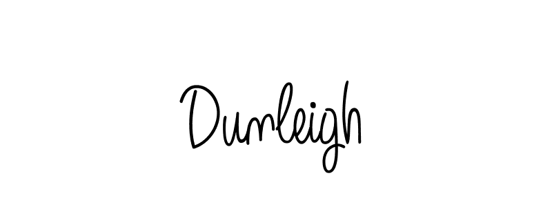 The best way (Angelique-Rose-font-FFP) to make a short signature is to pick only two or three words in your name. The name Dunleigh include a total of six letters. For converting this name. Dunleigh signature style 5 images and pictures png