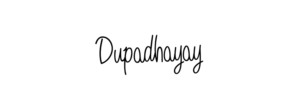 How to make Dupadhayay signature? Angelique-Rose-font-FFP is a professional autograph style. Create handwritten signature for Dupadhayay name. Dupadhayay signature style 5 images and pictures png