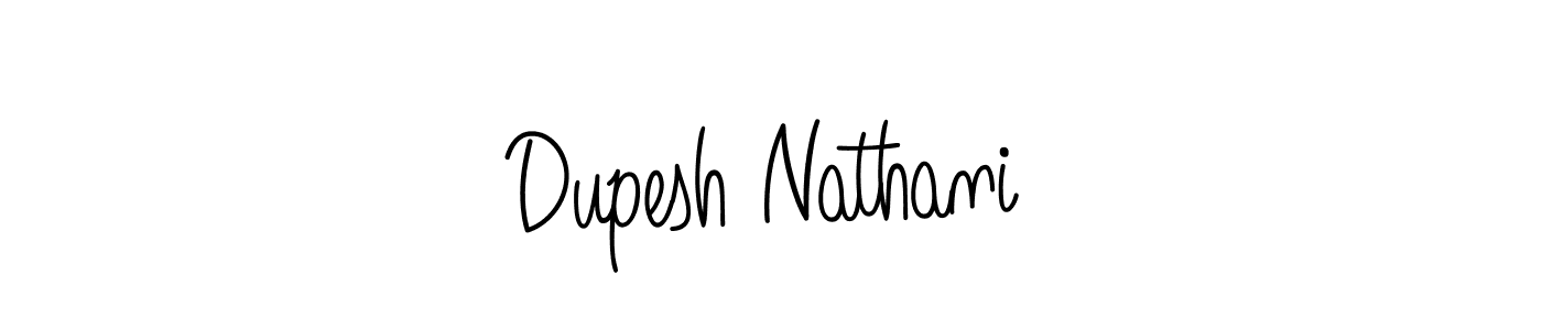 Once you've used our free online signature maker to create your best signature Angelique-Rose-font-FFP style, it's time to enjoy all of the benefits that Dupesh Nathani name signing documents. Dupesh Nathani signature style 5 images and pictures png