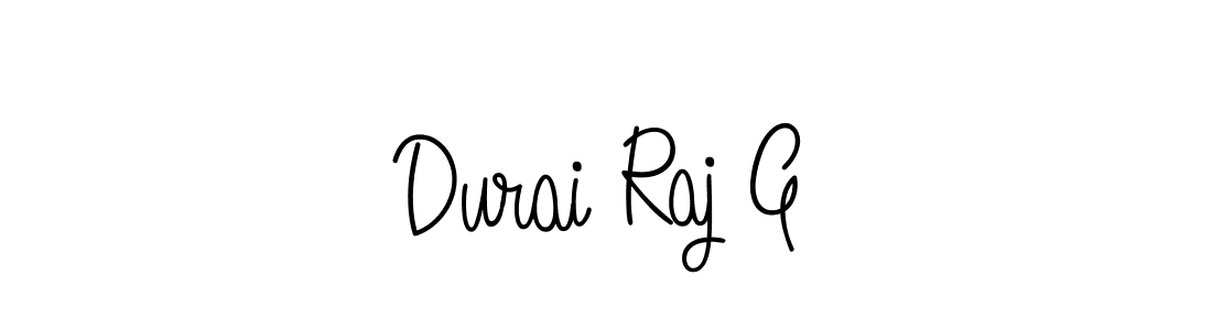 Make a beautiful signature design for name Durai Raj G. Use this online signature maker to create a handwritten signature for free. Durai Raj G signature style 5 images and pictures png