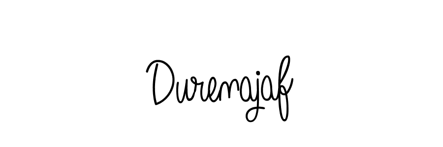 How to Draw Durenajaf signature style? Angelique-Rose-font-FFP is a latest design signature styles for name Durenajaf. Durenajaf signature style 5 images and pictures png