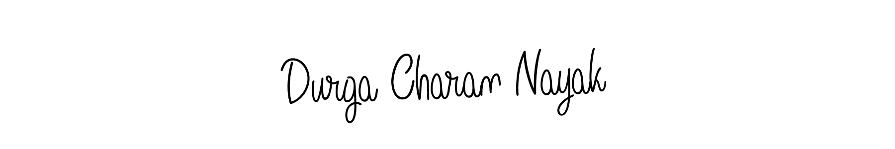 Make a beautiful signature design for name Durga Charan Nayak. With this signature (Angelique-Rose-font-FFP) style, you can create a handwritten signature for free. Durga Charan Nayak signature style 5 images and pictures png