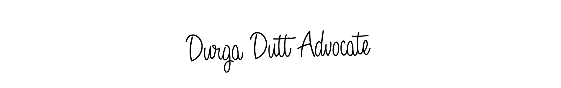 Also we have Durga Dutt Advocate name is the best signature style. Create professional handwritten signature collection using Angelique-Rose-font-FFP autograph style. Durga Dutt Advocate signature style 5 images and pictures png