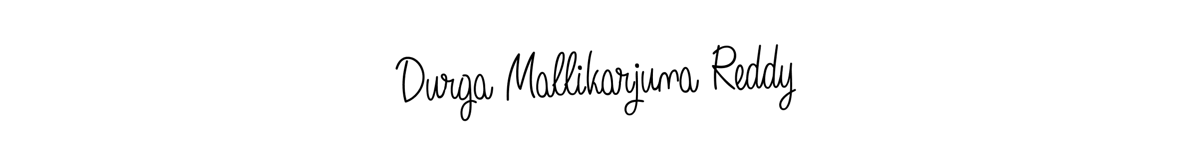 Design your own signature with our free online signature maker. With this signature software, you can create a handwritten (Angelique-Rose-font-FFP) signature for name Durga Mallikarjuna Reddy. Durga Mallikarjuna Reddy signature style 5 images and pictures png