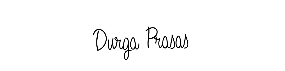 You should practise on your own different ways (Angelique-Rose-font-FFP) to write your name (Durga Prasas) in signature. don't let someone else do it for you. Durga Prasas signature style 5 images and pictures png