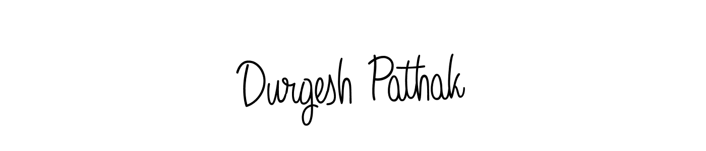 Also we have Durgesh Pathak name is the best signature style. Create professional handwritten signature collection using Angelique-Rose-font-FFP autograph style. Durgesh Pathak signature style 5 images and pictures png