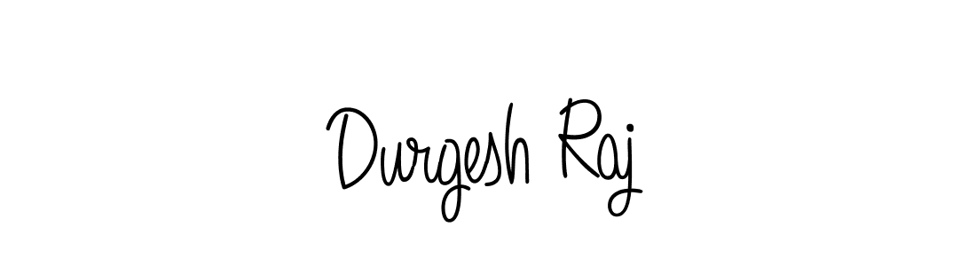 Also we have Durgesh Raj name is the best signature style. Create professional handwritten signature collection using Angelique-Rose-font-FFP autograph style. Durgesh Raj signature style 5 images and pictures png