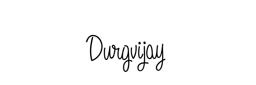 Design your own signature with our free online signature maker. With this signature software, you can create a handwritten (Angelique-Rose-font-FFP) signature for name Durgvijay. Durgvijay signature style 5 images and pictures png