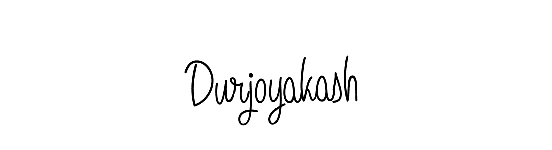 Once you've used our free online signature maker to create your best signature Angelique-Rose-font-FFP style, it's time to enjoy all of the benefits that Durjoyakash name signing documents. Durjoyakash signature style 5 images and pictures png
