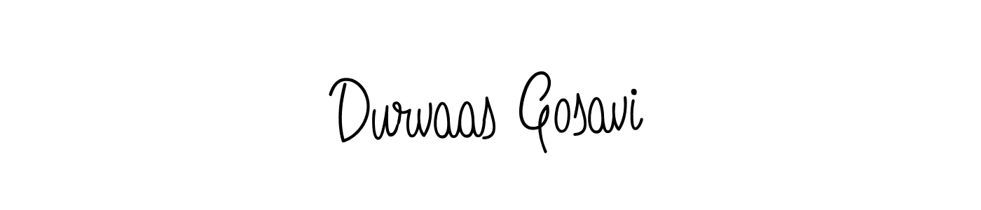 Here are the top 10 professional signature styles for the name Durvaas Gosavi. These are the best autograph styles you can use for your name. Durvaas Gosavi signature style 5 images and pictures png