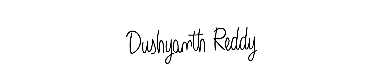 Once you've used our free online signature maker to create your best signature Angelique-Rose-font-FFP style, it's time to enjoy all of the benefits that Dushyanth Reddy name signing documents. Dushyanth Reddy signature style 5 images and pictures png