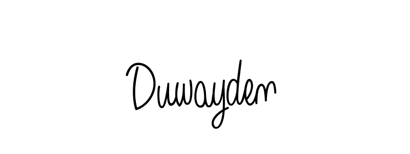 Also You can easily find your signature by using the search form. We will create Duwayden name handwritten signature images for you free of cost using Angelique-Rose-font-FFP sign style. Duwayden signature style 5 images and pictures png