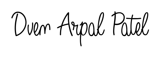 The Angelique-Rose-font-FFP handwriting style adds charm and authenticity to name Dven Arpal Patel. A wonderful choice for personal thank-you notes. Dven Arpal Patel signature style 5 images and pictures png