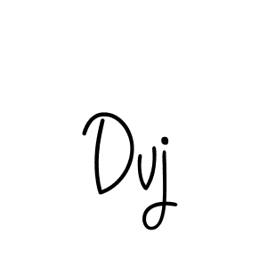Create a beautiful signature design for name Dvj. With this signature (Angelique-Rose-font-FFP) fonts, you can make a handwritten signature for free. Dvj signature style 5 images and pictures png