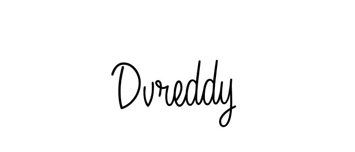 Make a beautiful signature design for name Dvreddy. Use this online signature maker to create a handwritten signature for free. Dvreddy signature style 5 images and pictures png