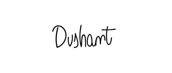 How to make Dvshant name signature. Use Angelique-Rose-font-FFP style for creating short signs online. This is the latest handwritten sign. Dvshant signature style 5 images and pictures png