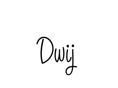 You should practise on your own different ways (Angelique-Rose-font-FFP) to write your name (Dwij) in signature. don't let someone else do it for you. Dwij signature style 5 images and pictures png