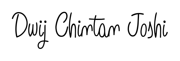 Give your name Dwij Chintan Joshi an exquisite flair with the Angelique-Rose-font-FFP script font. Ideal for contracts, resumes, and formal letterheads. Dwij Chintan Joshi signature style 5 images and pictures png