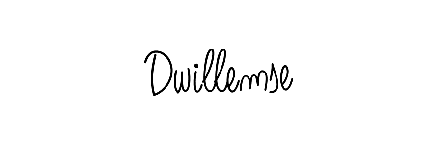 You should practise on your own different ways (Angelique-Rose-font-FFP) to write your name (Dwillemse) in signature. don't let someone else do it for you. Dwillemse signature style 5 images and pictures png