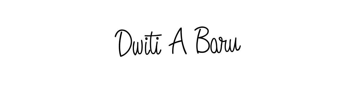 Best and Professional Signature Style for Dwiti A Baru. Angelique-Rose-font-FFP Best Signature Style Collection. Dwiti A Baru signature style 5 images and pictures png