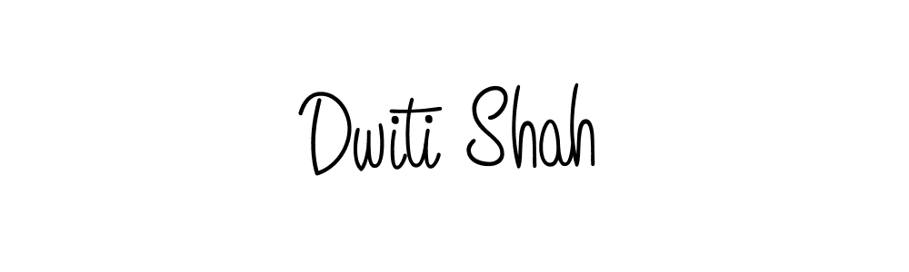 Make a beautiful signature design for name Dwiti Shah. Use this online signature maker to create a handwritten signature for free. Dwiti Shah signature style 5 images and pictures png