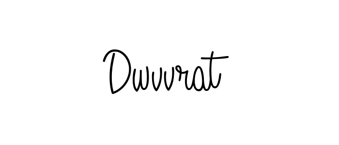 Dwvvrat stylish signature style. Best Handwritten Sign (Angelique-Rose-font-FFP) for my name. Handwritten Signature Collection Ideas for my name Dwvvrat. Dwvvrat signature style 5 images and pictures png