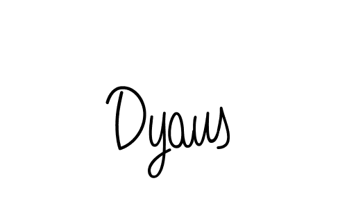 Check out images of Autograph of Dyaus name. Actor Dyaus Signature Style. Angelique-Rose-font-FFP is a professional sign style online. Dyaus signature style 5 images and pictures png
