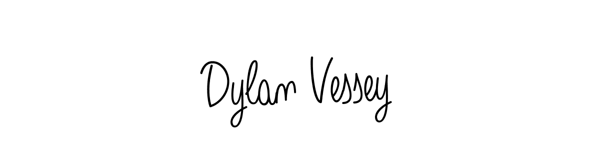 You should practise on your own different ways (Angelique-Rose-font-FFP) to write your name (Dylan Vessey) in signature. don't let someone else do it for you. Dylan Vessey signature style 5 images and pictures png