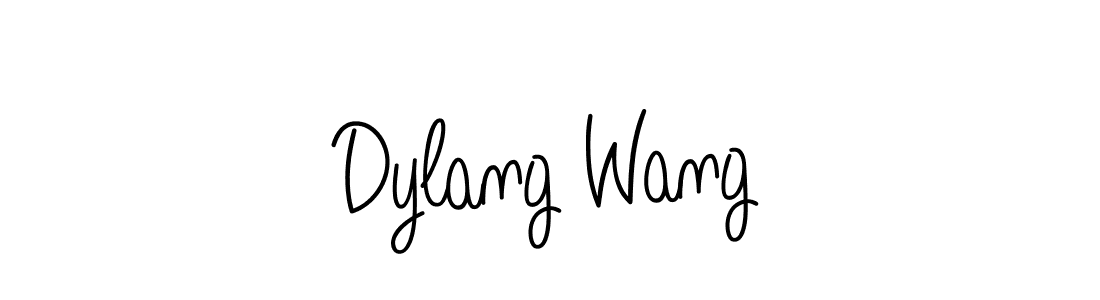 Angelique-Rose-font-FFP is a professional signature style that is perfect for those who want to add a touch of class to their signature. It is also a great choice for those who want to make their signature more unique. Get Dylang Wang name to fancy signature for free. Dylang Wang signature style 5 images and pictures png
