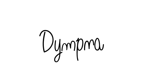 How to Draw Dympna signature style? Angelique-Rose-font-FFP is a latest design signature styles for name Dympna. Dympna signature style 5 images and pictures png