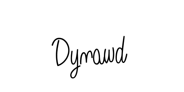 Dynawd stylish signature style. Best Handwritten Sign (Angelique-Rose-font-FFP) for my name. Handwritten Signature Collection Ideas for my name Dynawd. Dynawd signature style 5 images and pictures png