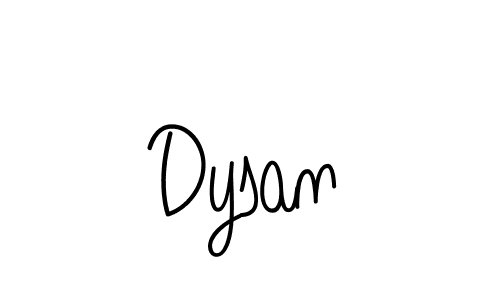 Make a beautiful signature design for name Dysan. Use this online signature maker to create a handwritten signature for free. Dysan signature style 5 images and pictures png