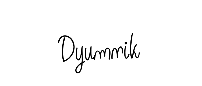 Angelique-Rose-font-FFP is a professional signature style that is perfect for those who want to add a touch of class to their signature. It is also a great choice for those who want to make their signature more unique. Get Dyumnik name to fancy signature for free. Dyumnik signature style 5 images and pictures png