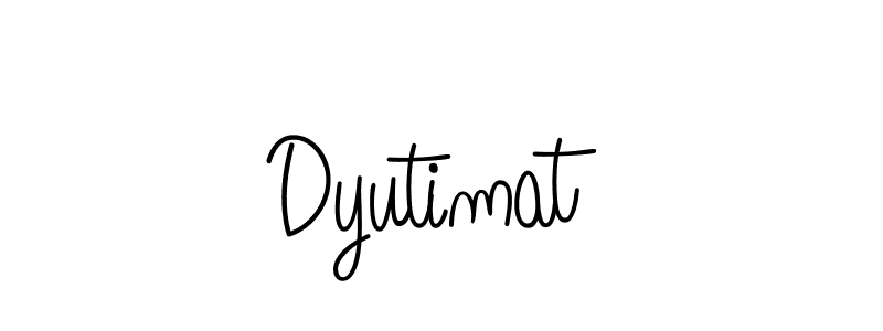 Also You can easily find your signature by using the search form. We will create Dyutimat name handwritten signature images for you free of cost using Angelique-Rose-font-FFP sign style. Dyutimat signature style 5 images and pictures png