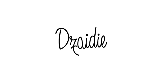 Also we have Dzaidie name is the best signature style. Create professional handwritten signature collection using Angelique-Rose-font-FFP autograph style. Dzaidie signature style 5 images and pictures png