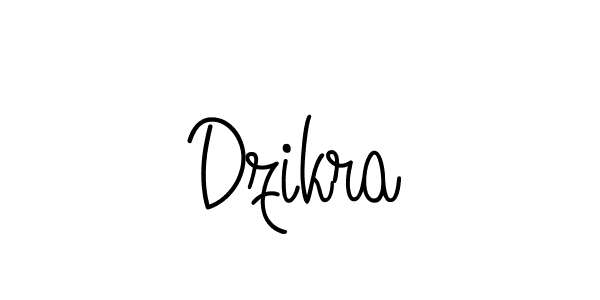 How to make Dzikra signature? Angelique-Rose-font-FFP is a professional autograph style. Create handwritten signature for Dzikra name. Dzikra signature style 5 images and pictures png