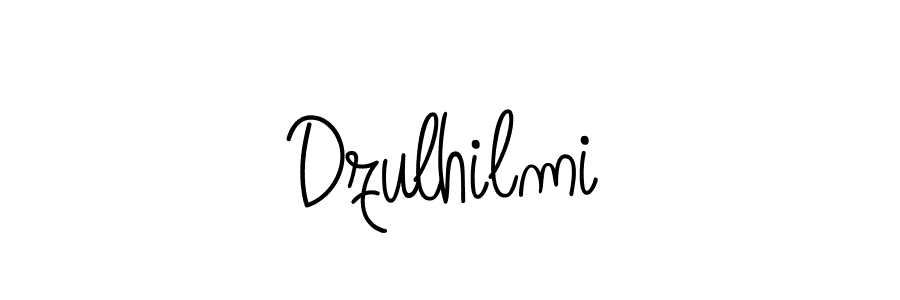 Make a beautiful signature design for name Dzulhilmi. Use this online signature maker to create a handwritten signature for free. Dzulhilmi signature style 5 images and pictures png