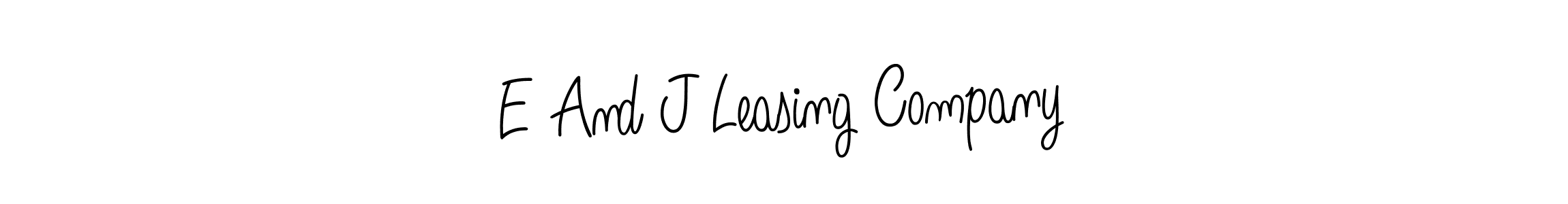 Also we have E And J Leasing Company name is the best signature style. Create professional handwritten signature collection using Angelique-Rose-font-FFP autograph style. E And J Leasing Company signature style 5 images and pictures png