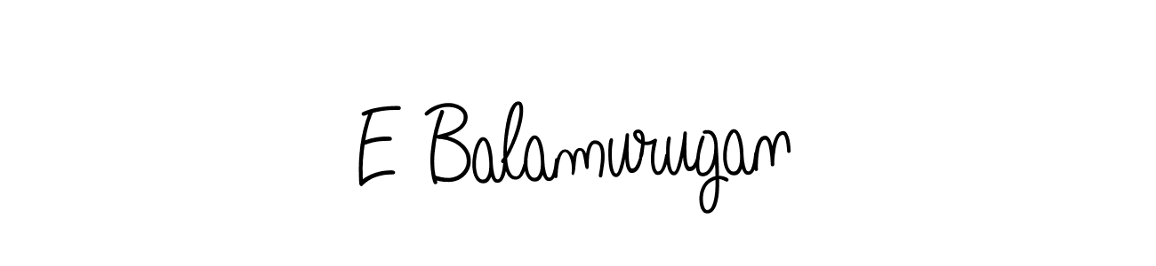 How to make E Balamurugan signature? Angelique-Rose-font-FFP is a professional autograph style. Create handwritten signature for E Balamurugan name. E Balamurugan signature style 5 images and pictures png