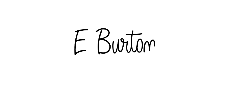 You can use this online signature creator to create a handwritten signature for the name E Burton. This is the best online autograph maker. E Burton signature style 5 images and pictures png