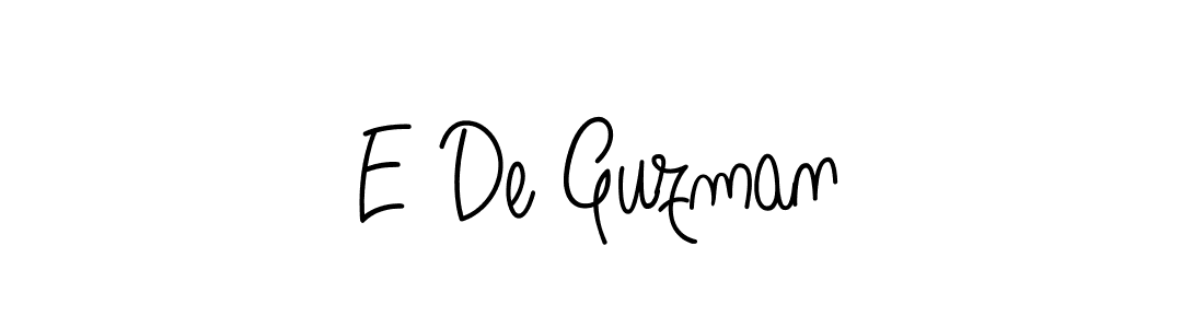 You can use this online signature creator to create a handwritten signature for the name E De Guzman. This is the best online autograph maker. E De Guzman signature style 5 images and pictures png