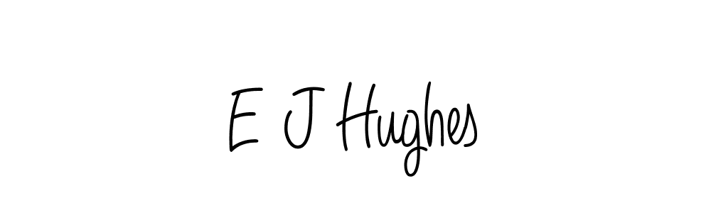 Design your own signature with our free online signature maker. With this signature software, you can create a handwritten (Angelique-Rose-font-FFP) signature for name E J Hughes. E J Hughes signature style 5 images and pictures png