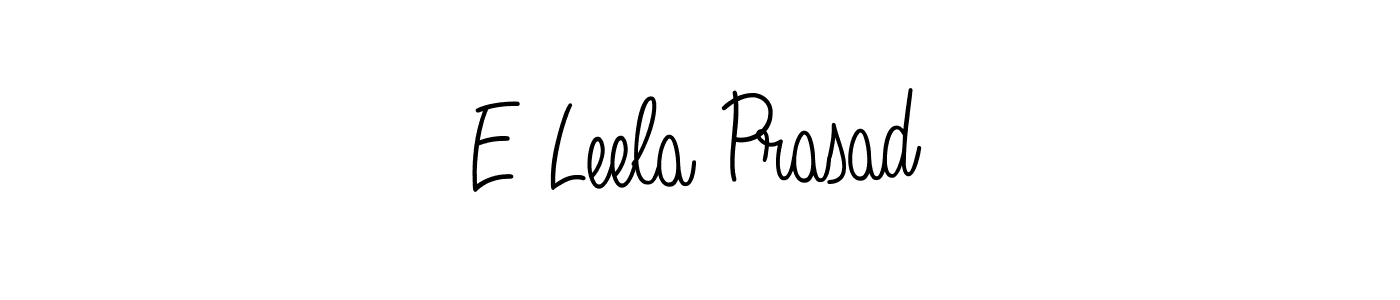 It looks lik you need a new signature style for name E Leela Prasad. Design unique handwritten (Angelique-Rose-font-FFP) signature with our free signature maker in just a few clicks. E Leela Prasad signature style 5 images and pictures png