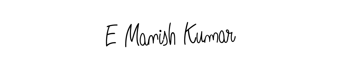 Similarly Angelique-Rose-font-FFP is the best handwritten signature design. Signature creator online .You can use it as an online autograph creator for name E Manish Kumar. E Manish Kumar signature style 5 images and pictures png