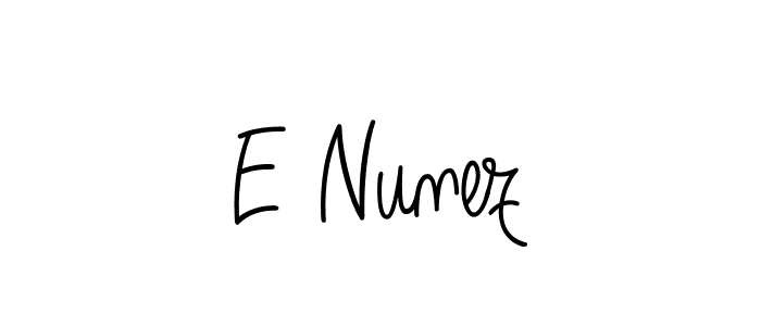 Similarly Angelique-Rose-font-FFP is the best handwritten signature design. Signature creator online .You can use it as an online autograph creator for name E Nunez. E Nunez signature style 5 images and pictures png