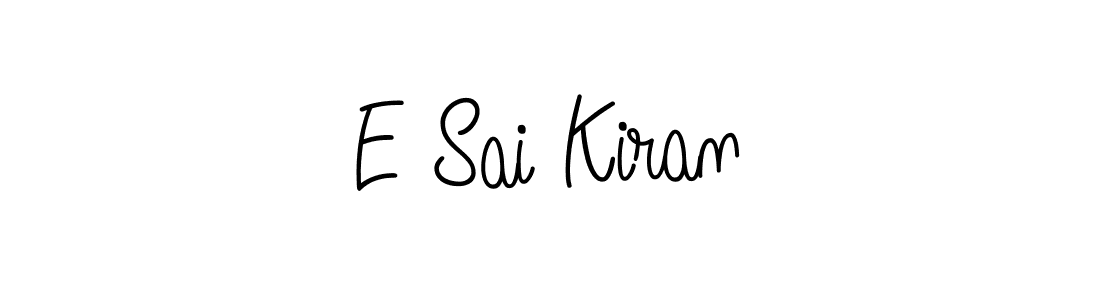 Similarly Angelique-Rose-font-FFP is the best handwritten signature design. Signature creator online .You can use it as an online autograph creator for name E Sai Kiran. E Sai Kiran signature style 5 images and pictures png