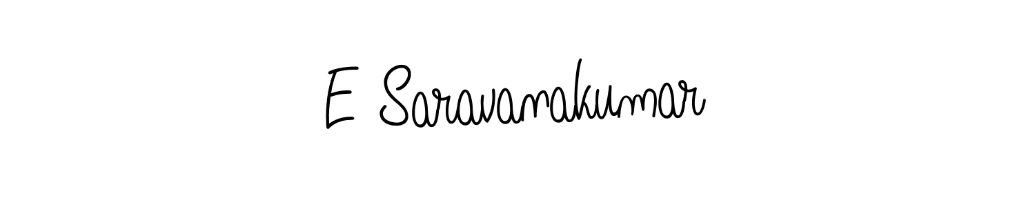 Also You can easily find your signature by using the search form. We will create E Saravanakumar name handwritten signature images for you free of cost using Angelique-Rose-font-FFP sign style. E Saravanakumar signature style 5 images and pictures png